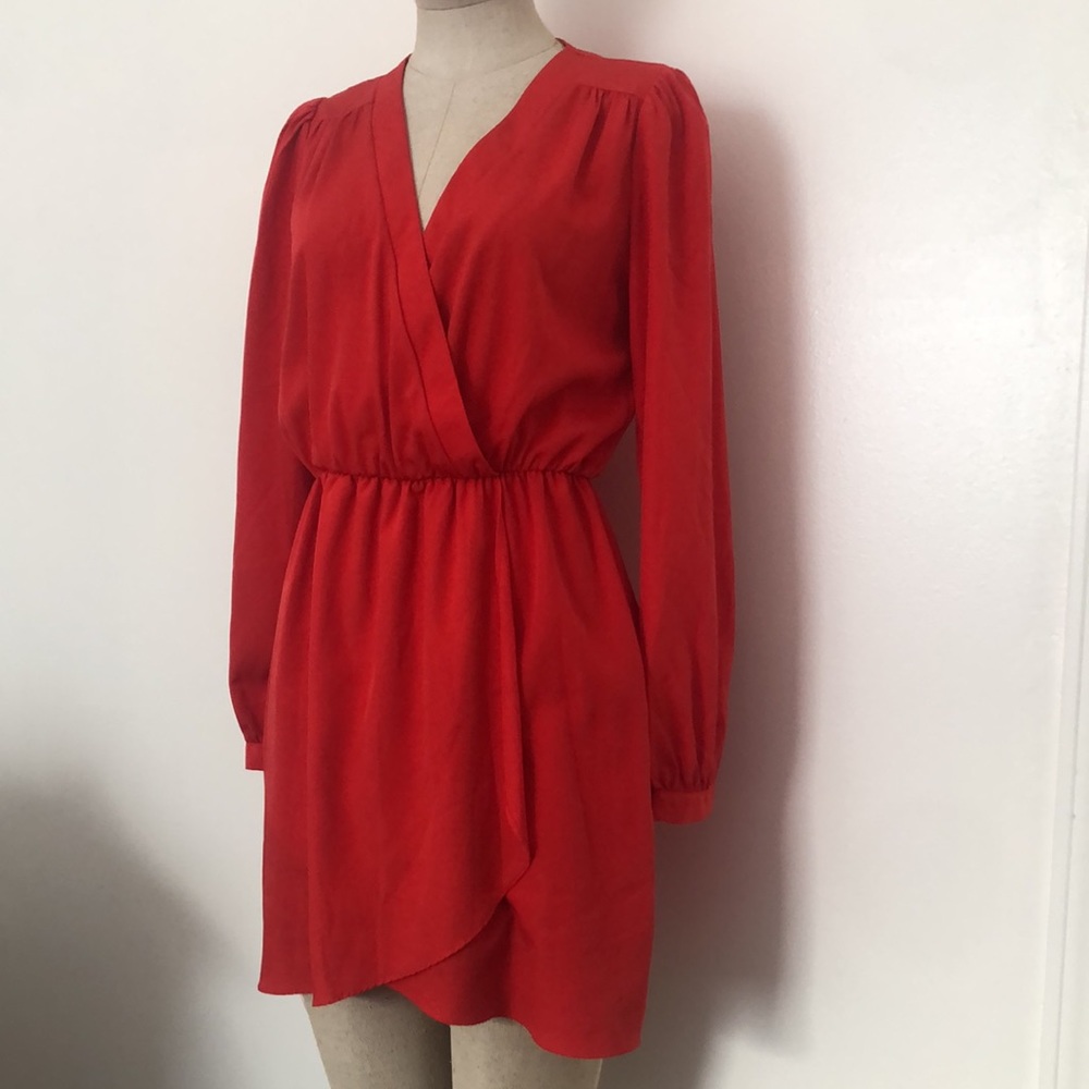 Akira Chicago Red Dress - Picture 3 of 5